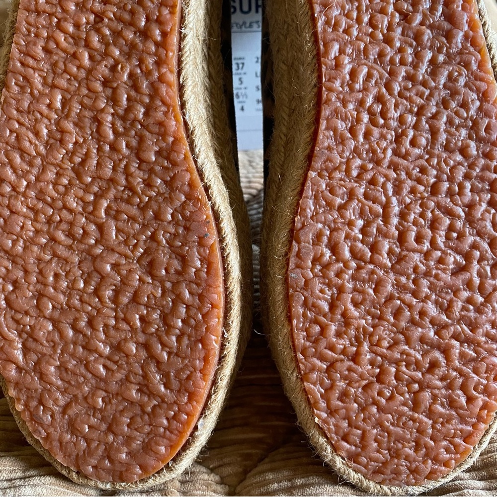 SUPERGA PLATFORM LEOPARD ESPADRILLE FLATFORM SNEAKER SIZE EU 37 / US 6.5 - Picture 13 of 16
